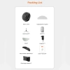 UWANT U100 Lite Robot Vacuum Cleaner with Mop Function + Charging Station - Gray