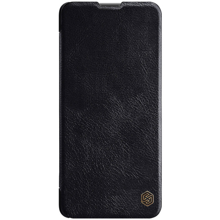 Nillkin Qin Case etui do Xiaomi Redmi Note 11 Pro+ (China) / Redmi Note 11 Pro (China) osłona na aparat kabura pokrowiec obudowa z klapką czarny