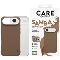 CARE by PanzerGlass Modische Samba MagSafe Hülle für iPhone Air - Braun