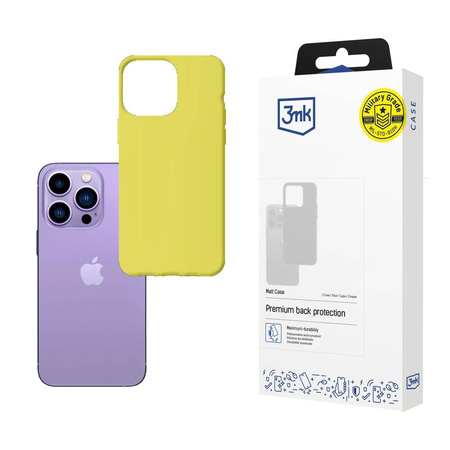 Apple iPhone 14 Pro - 3mk Matt Case lime