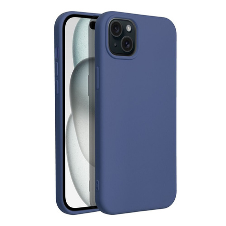 Futerał SILICONE do IPHONE 15 PLUS niebieski