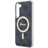 Guess GUHMS23MH4STK S23+ S916 schwarz/schwarzes Hardcase 4G MagSafe