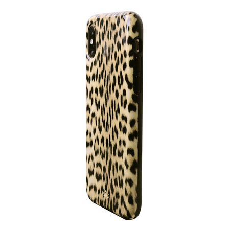 PURO Glam Leopard Cover - Etui iPhone Xs / X (Leo 1) Limited edition