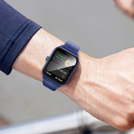 HOCO smartwatch z funkcją rozmowy Y27 niebieski