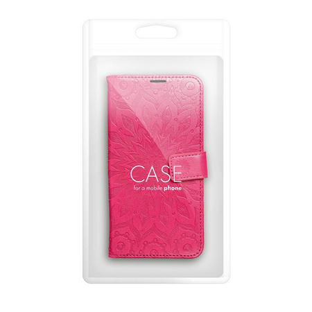 Kabura MEZZO Book do SAMSUNG S25 FE łapacz snów magenta