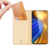 Dux Ducis Skin Pro Holster Cover Flip Cover für Xiaomi Poco F4 5G Gold