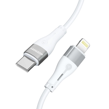 Wozinsky WSTCL2 Lightning / USB-C PD 27W cable 2 m - white