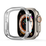 Dux Ducis Apple Watch Ultra Gehäuse allein 49 mm flexibles Smartwatch-Gehäuse silber
