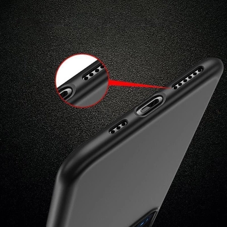 Soft Case Hülle für Xiaomi Poco C40 dünne Silikonhülle schwarz