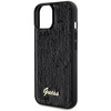 Guess nakładka do iPhone 14 6,1&quot; GUHCP14SPSFDGSK HC SEQUIN SCRIPT METAL czarna