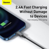 Baseus Superior kabel USB - Lightning 2,4 A 2 m czarny (CALYS-C01)