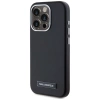 Karl Lagerfeld FW Metal Plate MagSafe iPhone 15 Pro Max Hülle - Schwarz