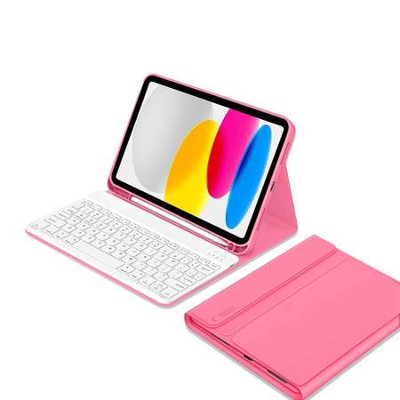 TECH-PROTECT SC PEN + KEYBOARD IPAD 10.9” 10 / 2022 / 11” 11 / 2025 MAGENTA
