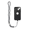 Zawieszka CRYSTAL DIAMOND do telefonu / długość sznura 74cm (37cm w pętli) / na szyję - czarny