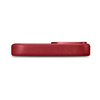 iCarer Case Leather genuine leather case cover for iPhone 14 Plus red (MagSafe compatible)