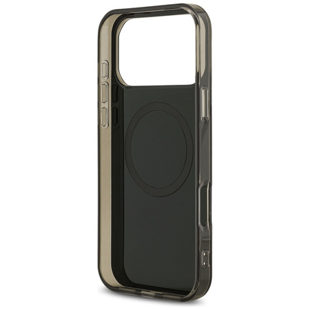 Etui US Polo DH and Bottom Stripe Logo   MagSafe do iPhone 17 Pro Max czarny