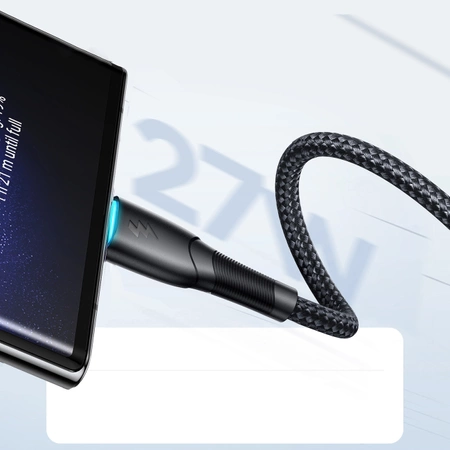 Joyroom Starry Series SA32-AC3 3A USB-A/USB-C-Kabel 1 m – schwarz