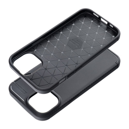Futerał CARBON PREMIUM do IPHONE 15 czarny