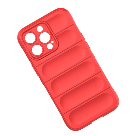 Magic Shield Case etui do iPhone 13 Pro elastyczny pancerny pokrowiec burgundowy