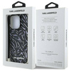 Original Handyhülle IPHONE 16 PRO Karl Lagerfeld Zebra With Cord (KLHCP16LHZBPKCCU) violett