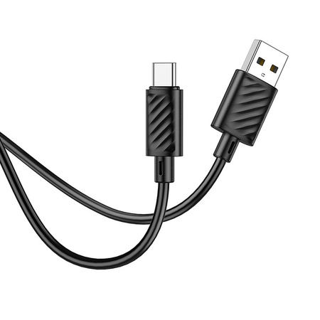 HOCO kabel USB do Typ C 3A Gratifed X88 czarny