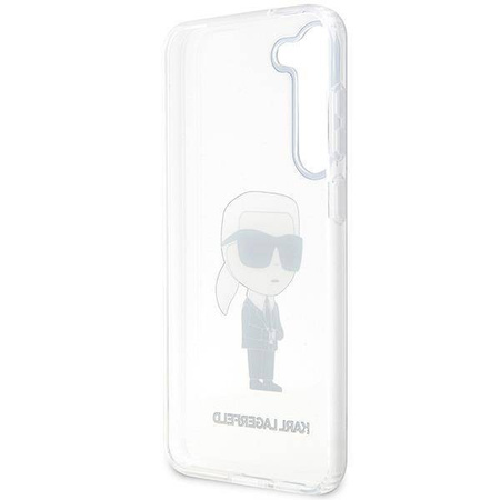 Karl Lagerfeld KLHCS23MHNIKTCT S23+ S916 transparenter Hartschalenkoffer Ikonik Karl Lagerfeld