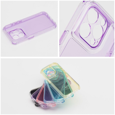 Futerał MATRIX CLEAR do IPHONE 16e (SE 4 2025) jasnofioletowy