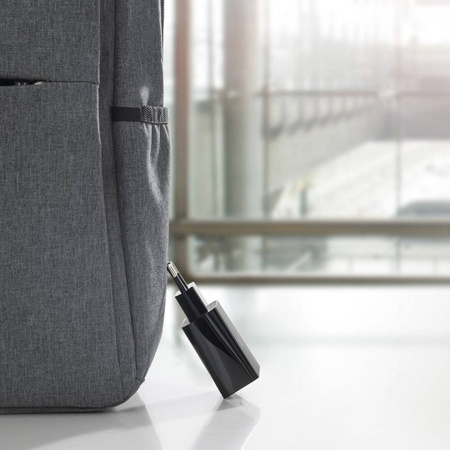 Baseus Speed Mini ładowarka sieciowa zasilacz EU do szybkiego ładowania USB Typ C 20W 3A czarny (CCFS-SN01)