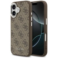 Guess 4G Classic Logo MagSafe case for iPhone 17 - brown