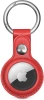 Apple AirTag PU Lederhülle - Schwarz, Braun, Rot, Blau - 4 Stück