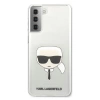 Karl Lagerfeld Head - Etui Samsung Galaxy S21+ (przezroczysty)