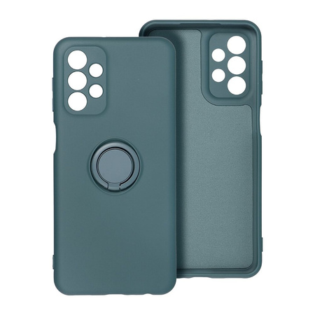 Futerał SILICONE RING do SAMSUNG Galaxy A34 5G zielony