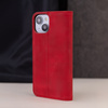 Etui Smart Suede do Samsung Galaxy M16 5G czerwone