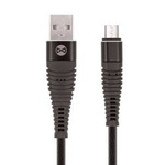 Forever kabel Shark USB - microUSB 1,0 m 2A czarny
