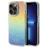 Guess IML Faceted Mirror Disco Iridescent Hülle für iPhone 15 Pro – mehrfarbig