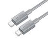HOCO kabel Typ C do Typ C 3A 60W X107 1 m szary