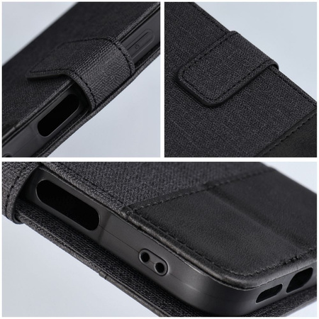 Kabura GOMMA Book do SAMSUNG A55 5G czarny