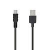 Kabel USB - Mini USB 1 metr czarny (navi / kamera)