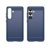 Etui silikonowe Carbon Case na iPhone 16e - niebieskie