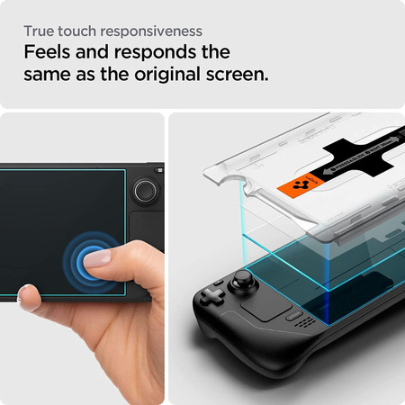TEMPERED GLASS Spigen GLAS.TR &quot;EZ FIT&quot; STEAM DECK CLEAR