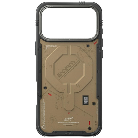 Etui Skinarma Vigor MagSafe do iPhone 17 Pro Max kamienny