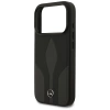 Mercedes Leather The Move MagSafe Case für iPhone 17 Pro - Schwarz