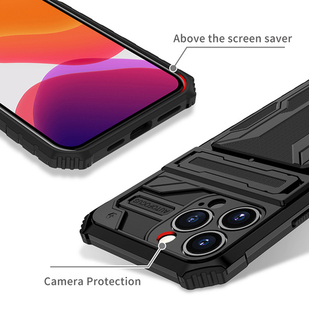Tel Protect Combo Case do Xiaomi Redmi Note 11 Pro/Note 11 Pro 5G Czarny