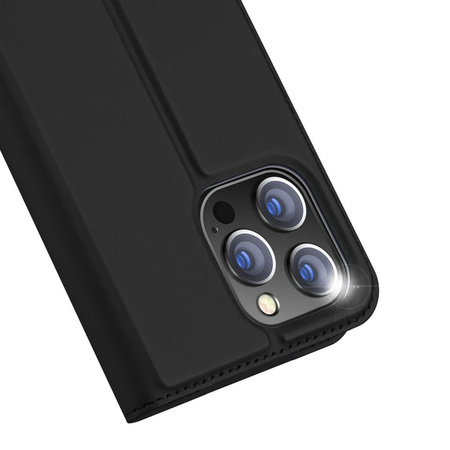 Dux Ducis Skin Pro Wallet Case für iPhone 15 Pro Max – Schwarz