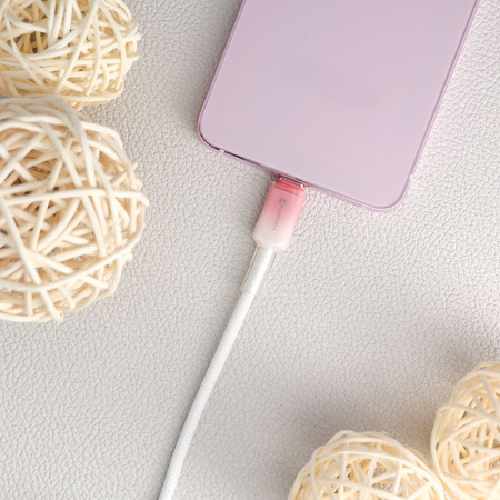 Kabel USB A do USB C Forcell F-Energy QC4.0 3A 66W Gradient 1 m C352 biały