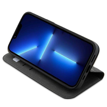 Karl Lagerfeld KLBKP14XSAKLHPK iPhone 14 Pro Max 6,7&quot; Bücherregal schwarz/schwarzes Saffiano-Monogramm