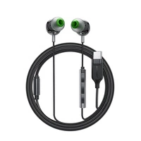 Acefast L5 Kabelgebundene In-Ear-Kopfhörer USB-C 1,2 m - Schwarz