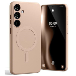 Mercury MagSafe Semi-Silicone Sam S24+ G926 różowo-piaskowy /pink sand