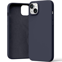 MERCURY SILICONE CASE IPHONE 15 PLUS (6.7), NAVY / GRANATOWY