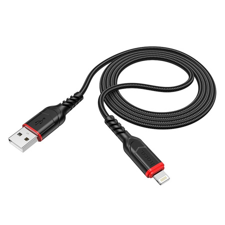 HOCO kabel USB do iPhone Lightning 8-pin 2,4A VICTORY X59 1 m czarny